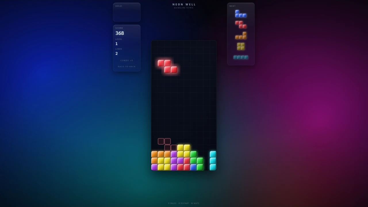 Neon Well screenshot 3