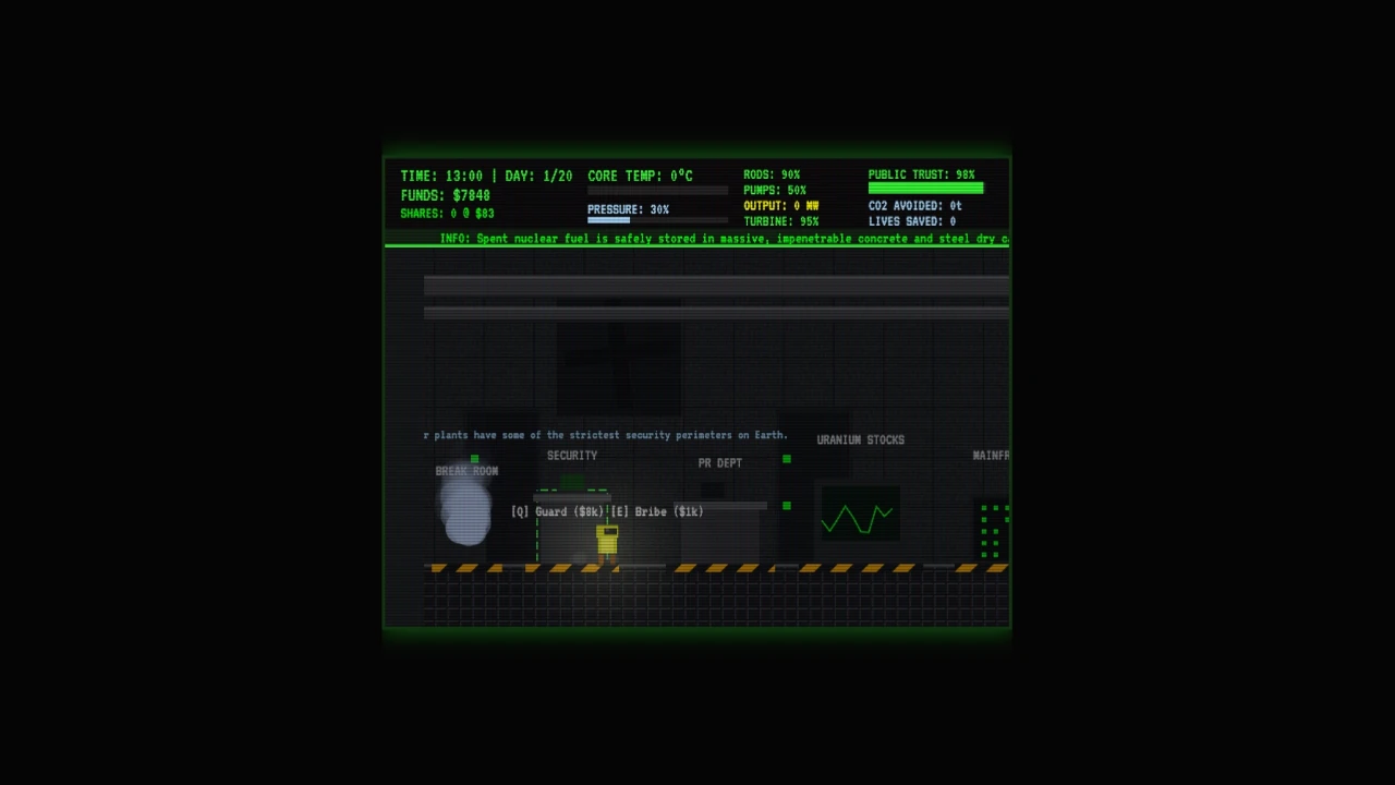 Nuclear Reactor Manager screenshot 1